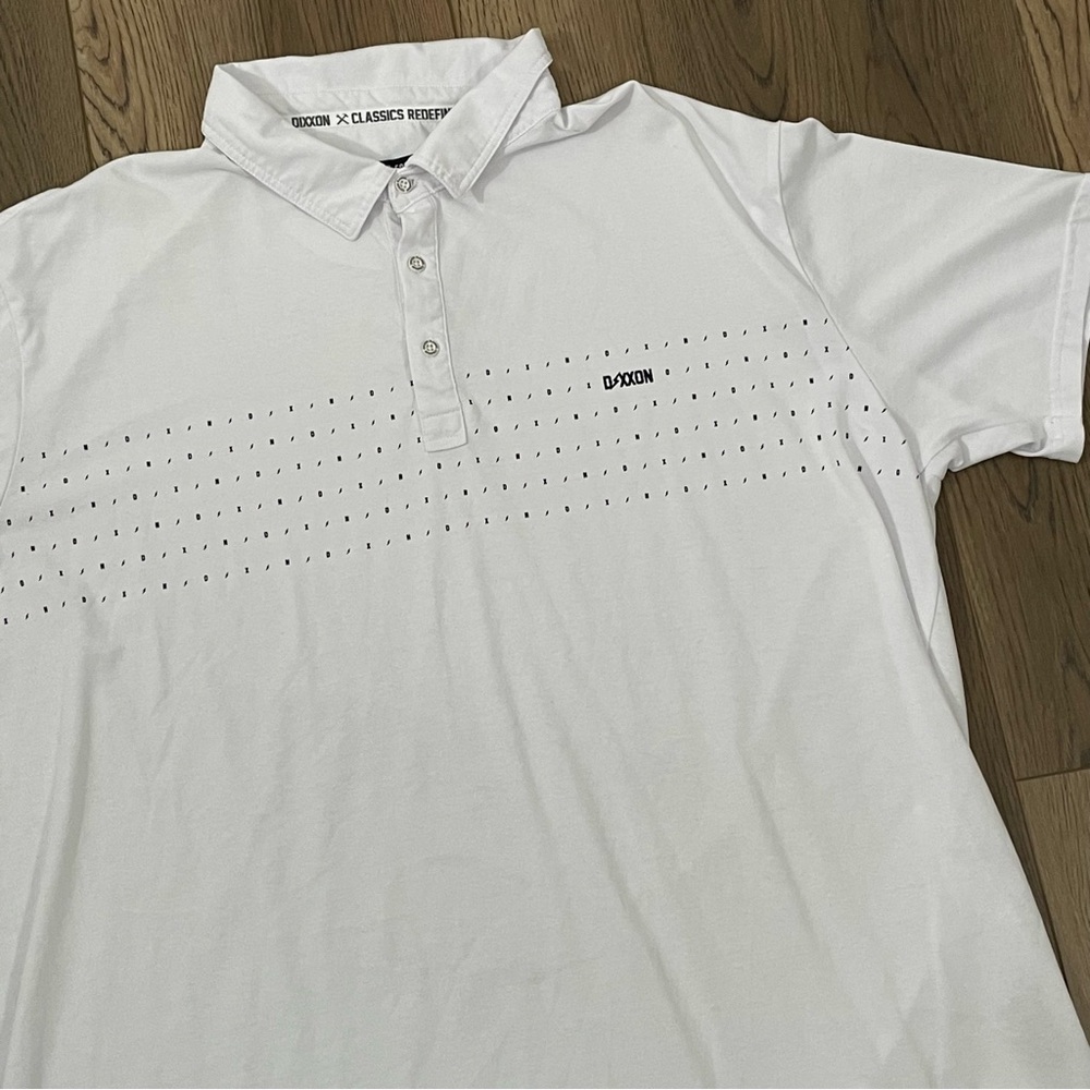 DIXXON Flannel Company Bolt Premium White Short Sleeve Shirt Mens 4X